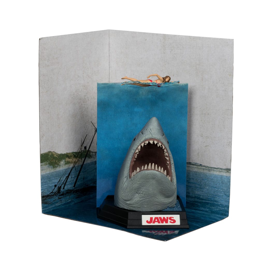 Jaws Movie Maniacs PVC Statue Jaws (50th Anniversary) 16 cm