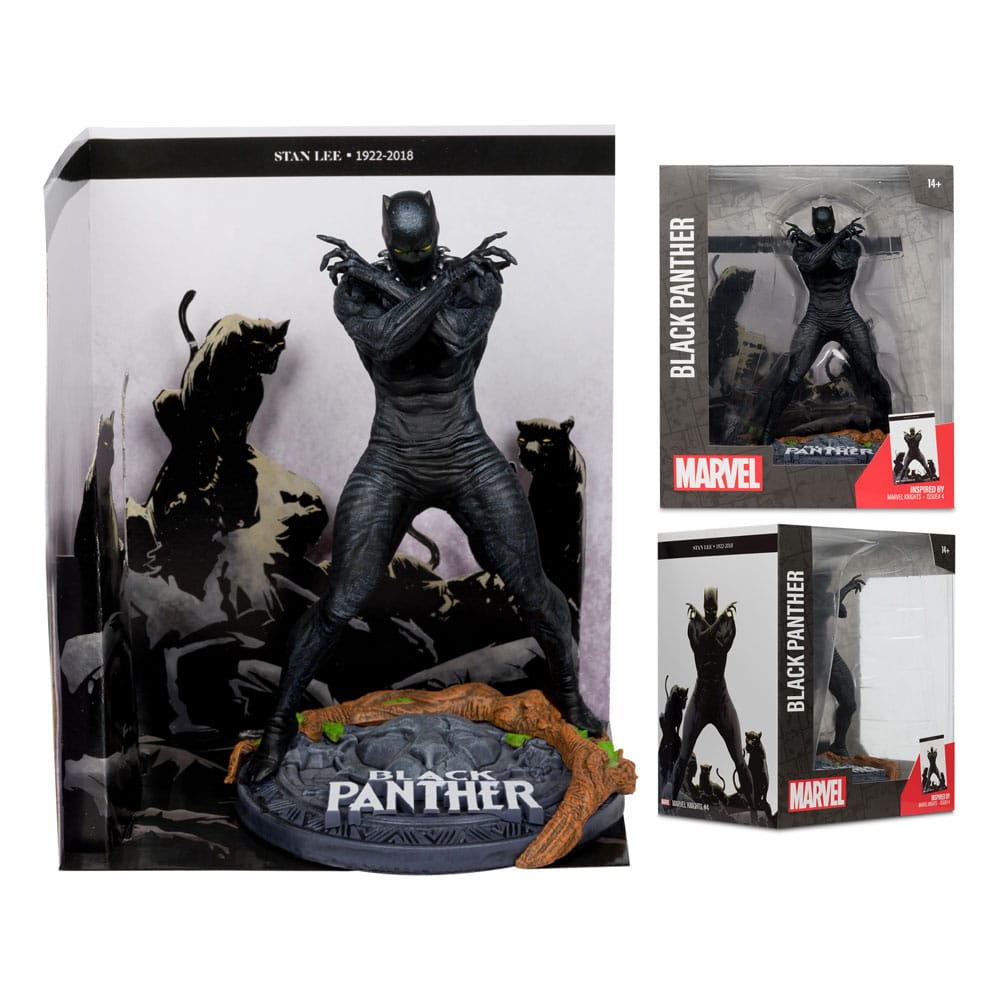 Marvel Collection PVC Statue 1/10 Black Panther (Marvel Knights #4)17 cm