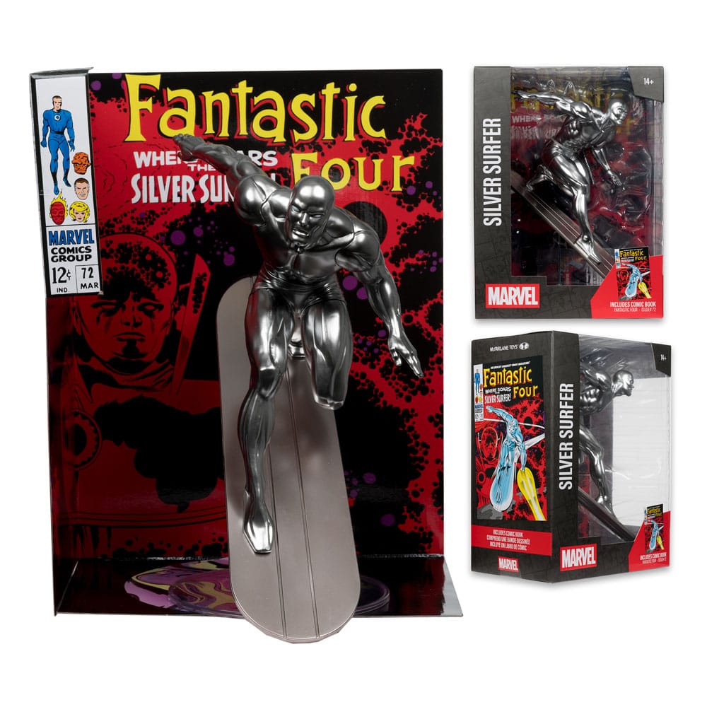 Marvel Collection PVC Statue 1/6 Silver Surfer (Fantastic Four #72) 25 cm