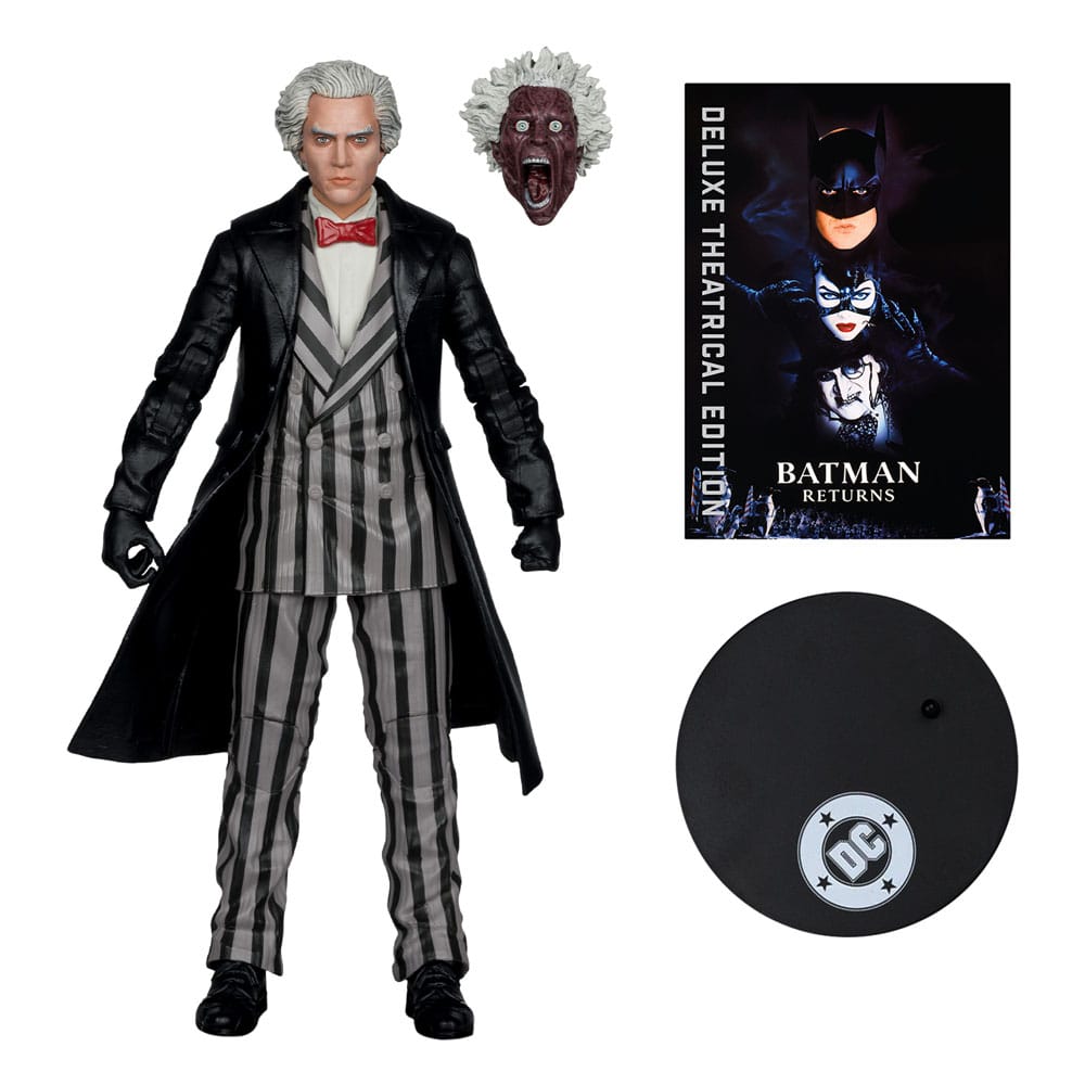 Batman Returns DC Theatrical Deluxe Edition Action Figure Max Shreck (Red Platinum Edition) 18 cm
