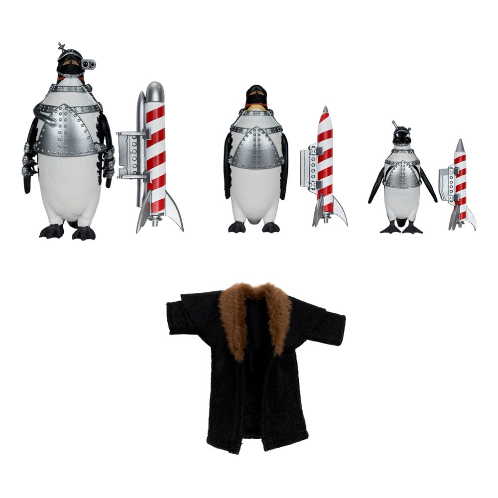 Batman Returns DC Theatrical Deluxe Edition Action Figure Commando Penguins Pack 12 cm