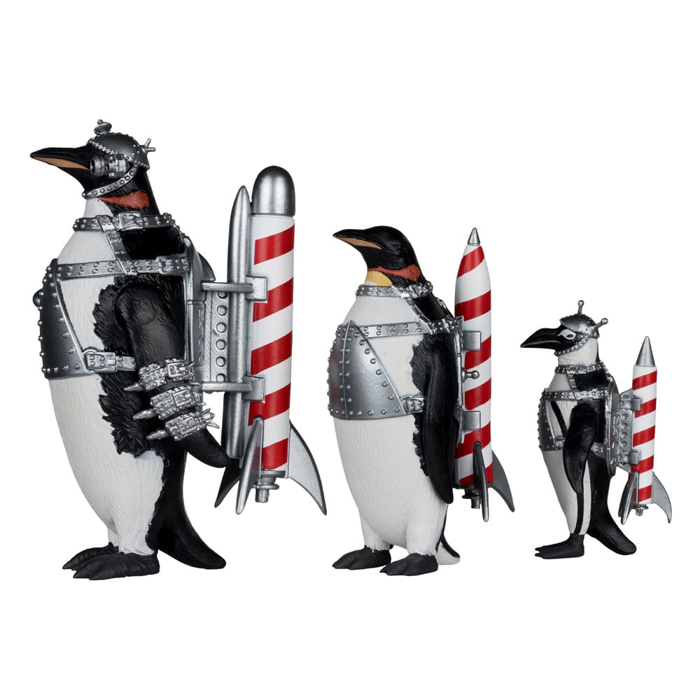 Batman Returns DC Theatrical Deluxe Edition Action Figure Commando Penguins Pack 12 cm