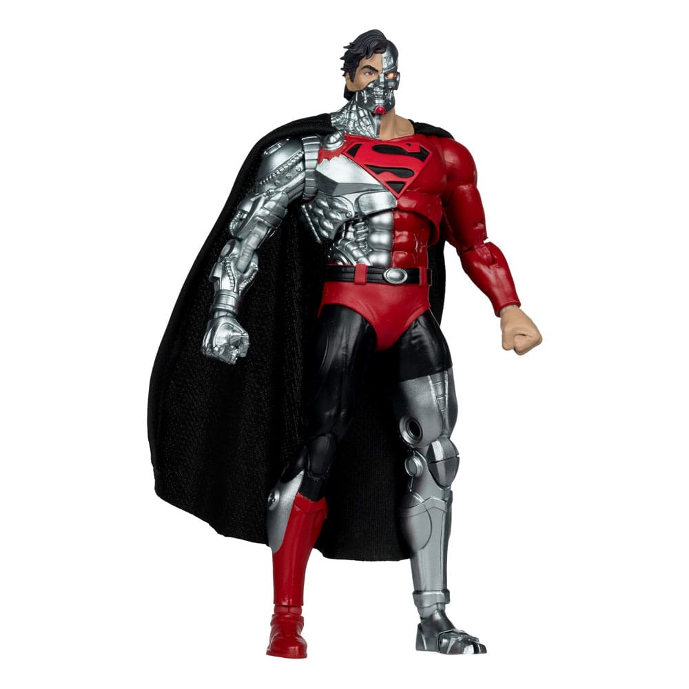 Revenge of the Green Lanterns DC Multiverse Action Figure Cyborg Superman (Gold Label) 18 cm