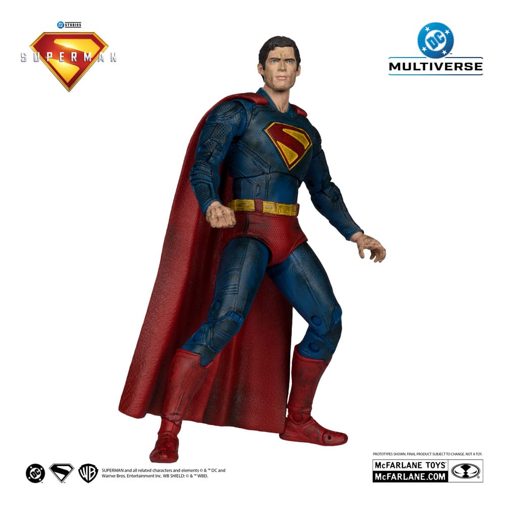 Superman (2025) DC Multiverse Action Figure Superman (Battle Damaged) (Gold Label) 18 cm