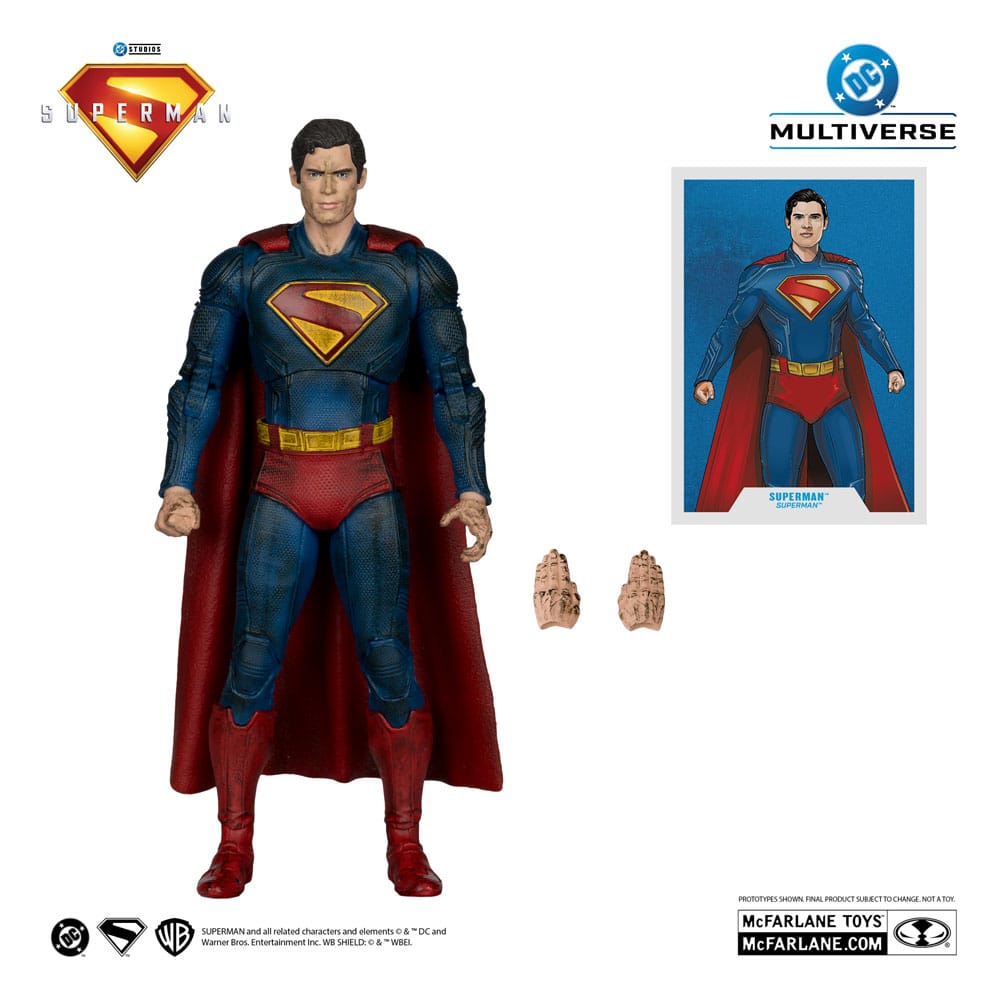 Superman (2025) DC Multiverse Action Figure Superman (Battle Damaged) (Gold Label) 18 cm