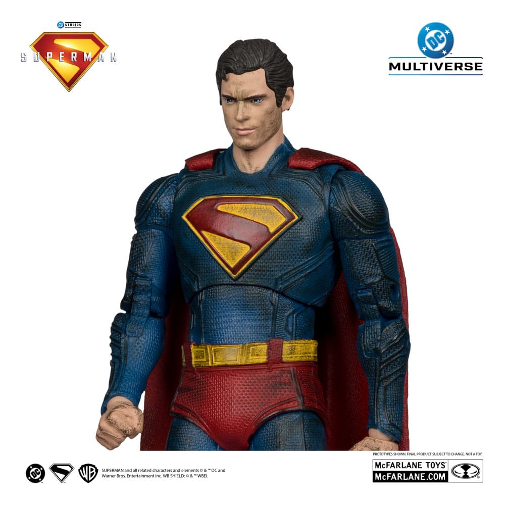 Superman (2025) DC Multiverse Action Figure Superman (Battle Damaged) (Gold Label) 18 cm