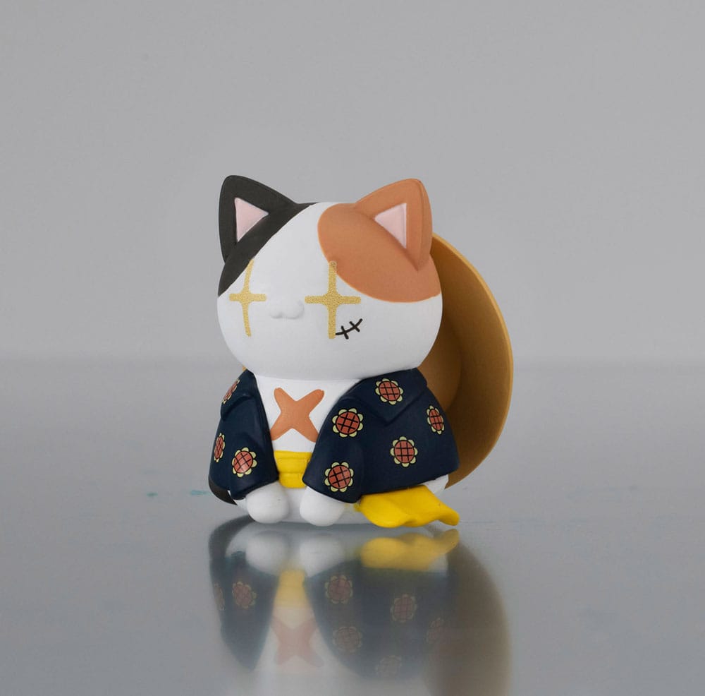 One Piece Mega Cat Project Nyan Piece Nyan! Trading Figure with pouch Luffy 2025 Limited Edition 7 cm