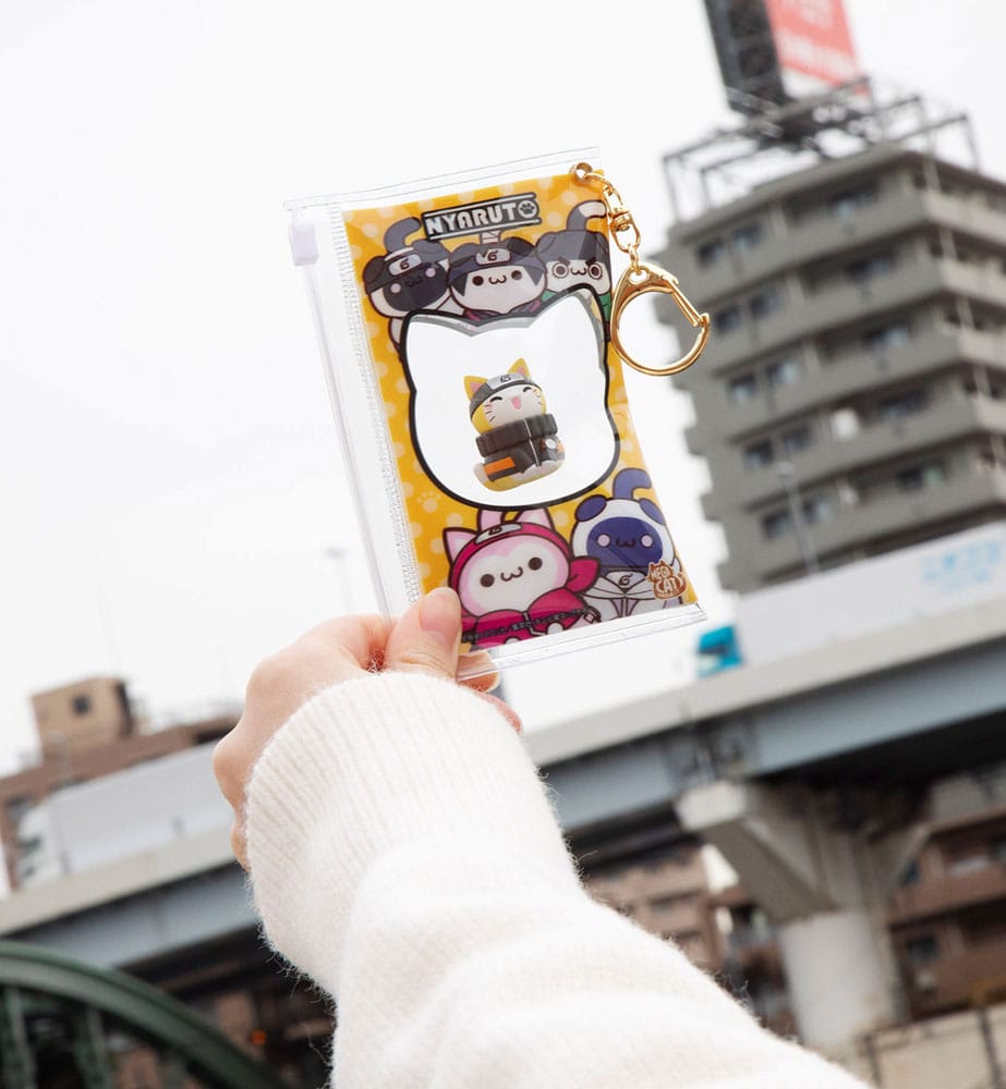 Naruto Shippuden Mega Cat Project Nyaruto Series Trading Figure with pouch Naruto 2025 Limited Edition 7 cm