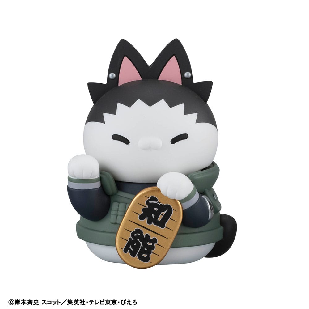 Naruto Shippuden Mega Cat Project Nyaruto! Trading Figures Fortune Cats Naruto Uzumaki & Friends Ver. 7 cm Assortment (6)