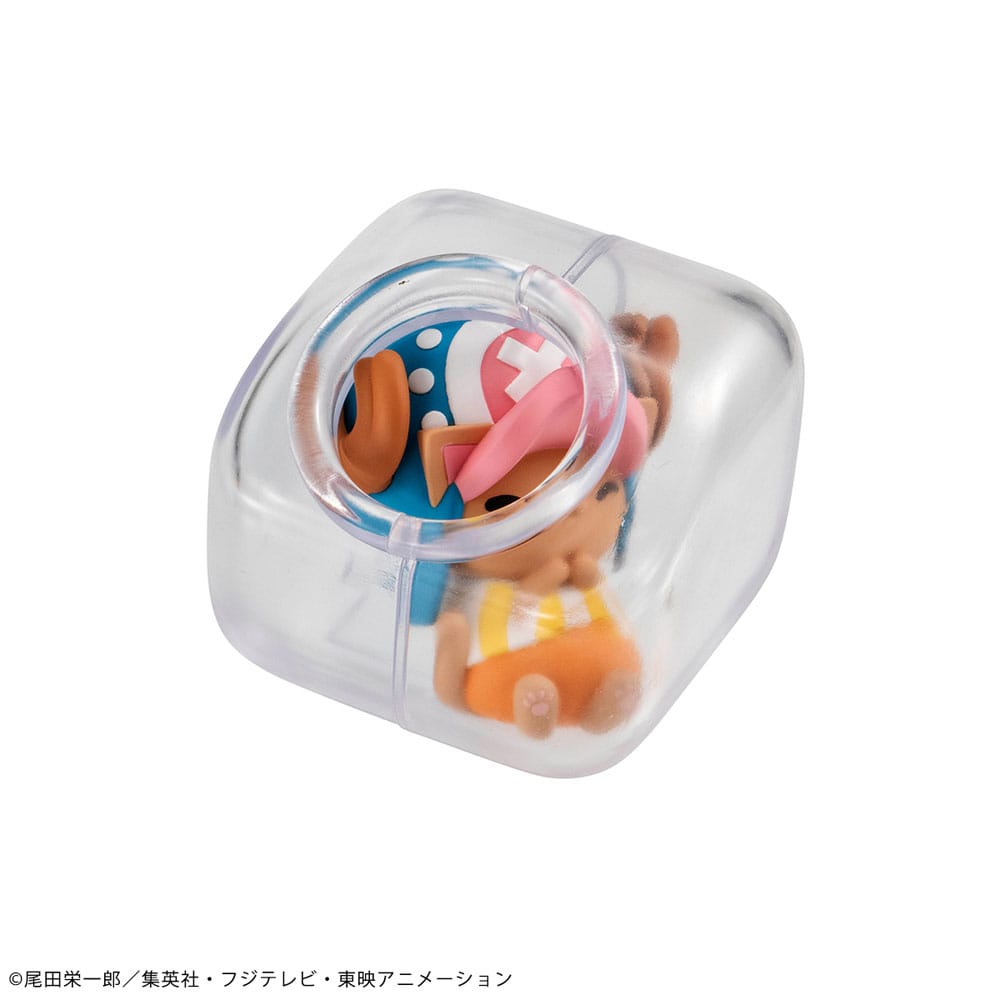 One Piece Mega Cat Project Trading Figure Good Night NyanPieceNyan! 3 cm Assortment (8)