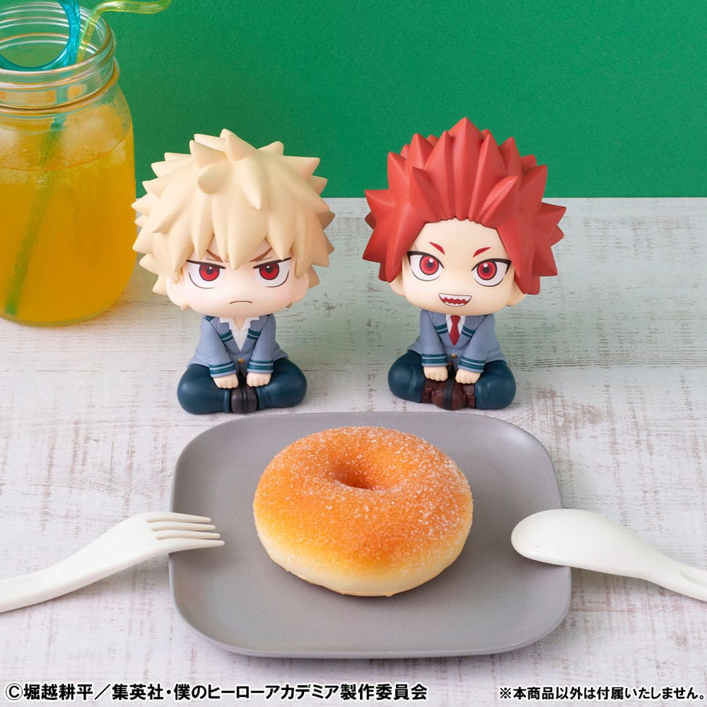 My Hero Academia Look Up PVC Statue Shishiba & Osaragi Set (with gift) 11 cm