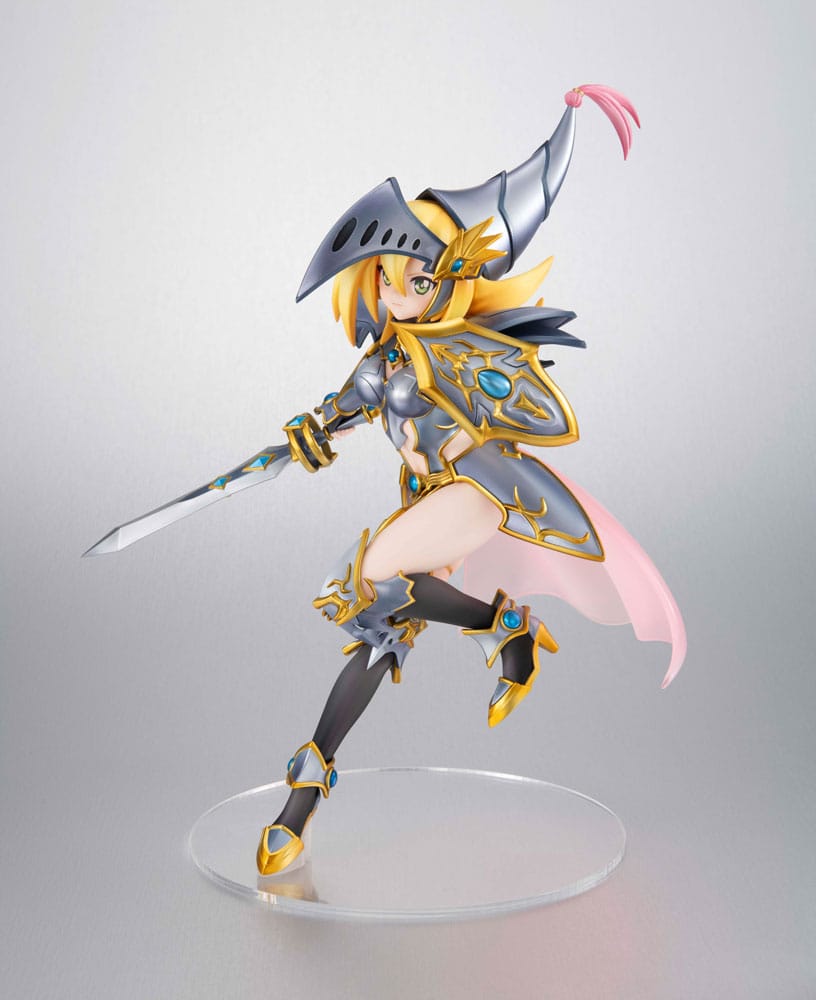Yu-Gi-Oh! Duel Monsters Monsters Chronicle Art Works PVC Statue Dark Magician Girl the Dragon Knight 22 cm