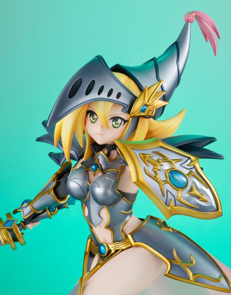 Yu-Gi-Oh! Duel Monsters Monsters Chronicle Art Works PVC Statue Dark Magician Girl the Dragon Knight 22 cm