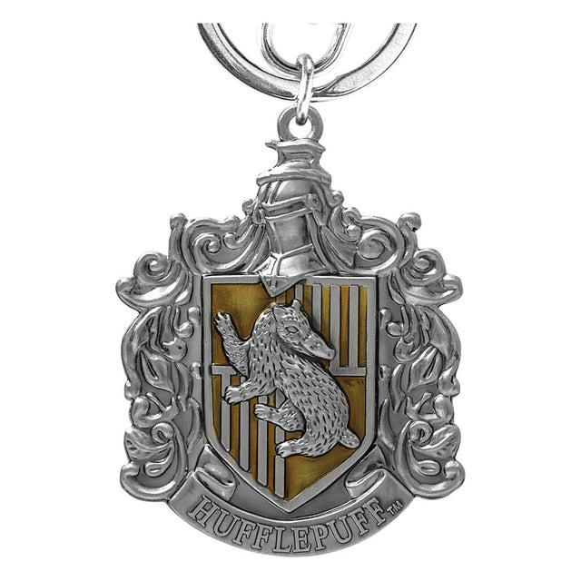 Harry Potter Pewter-Keychain Hufflepuff Crest