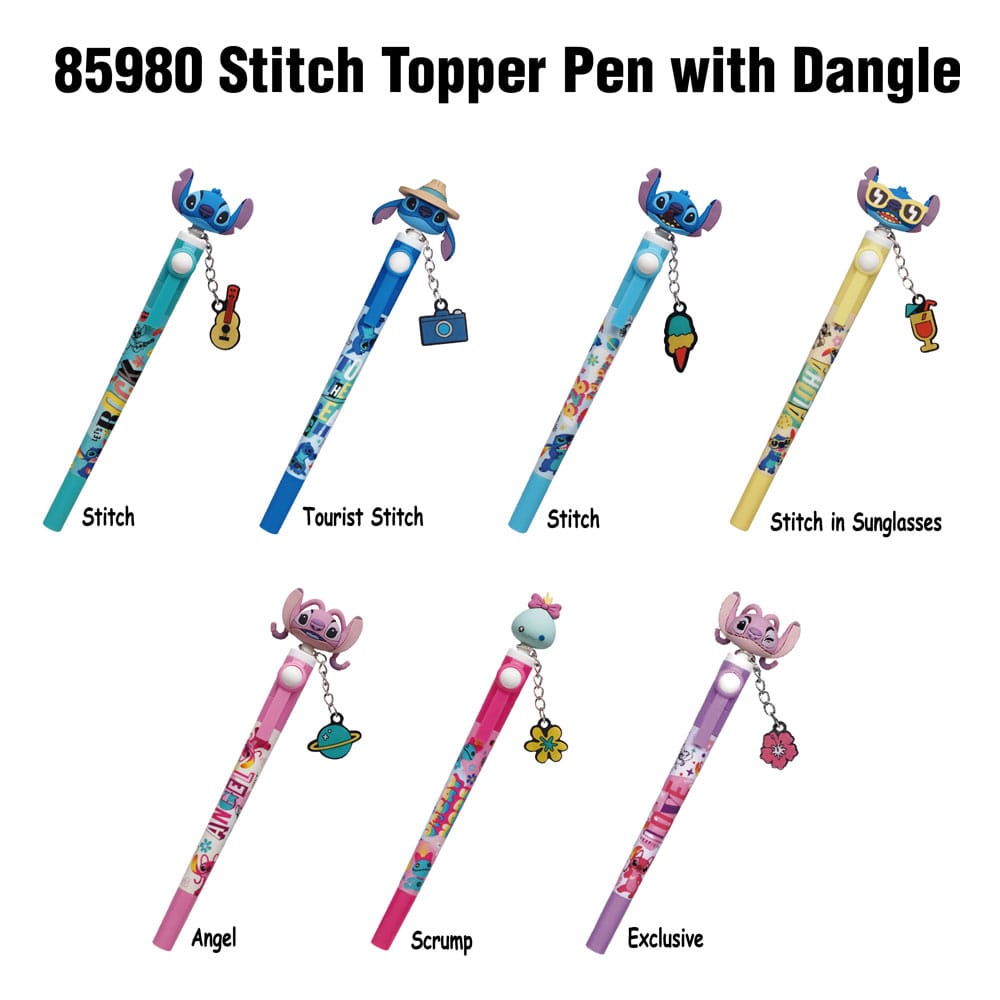 Stitch The Movie Stitch 3D Head Topper Spinning Pen