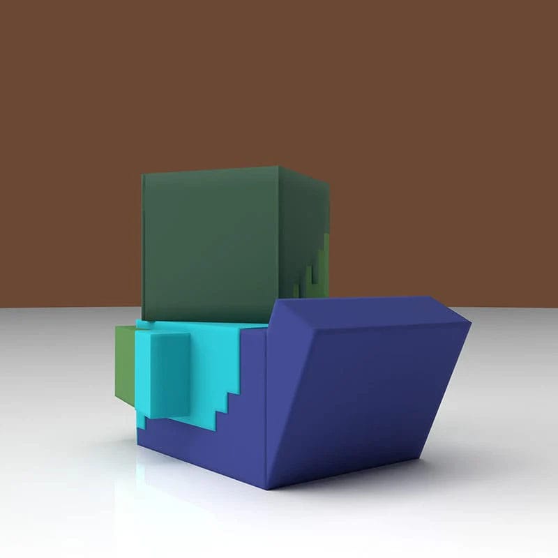 Minecraft Tubbz PVC Figure Zombie 1st Edition 10 cm