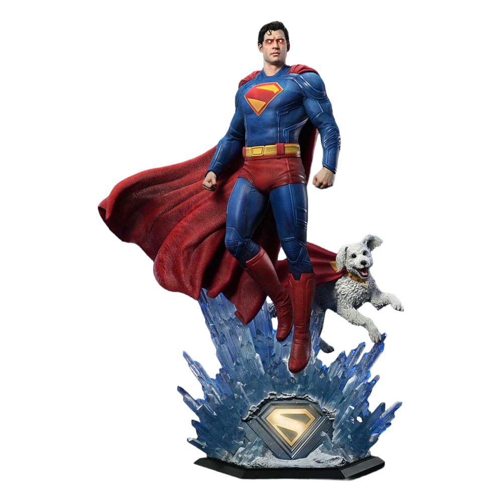 Prime 1 Studio's DC Superman & Krypto Real Elite Masterline Limited Edition Statue (1/3 Scale, 95cm)