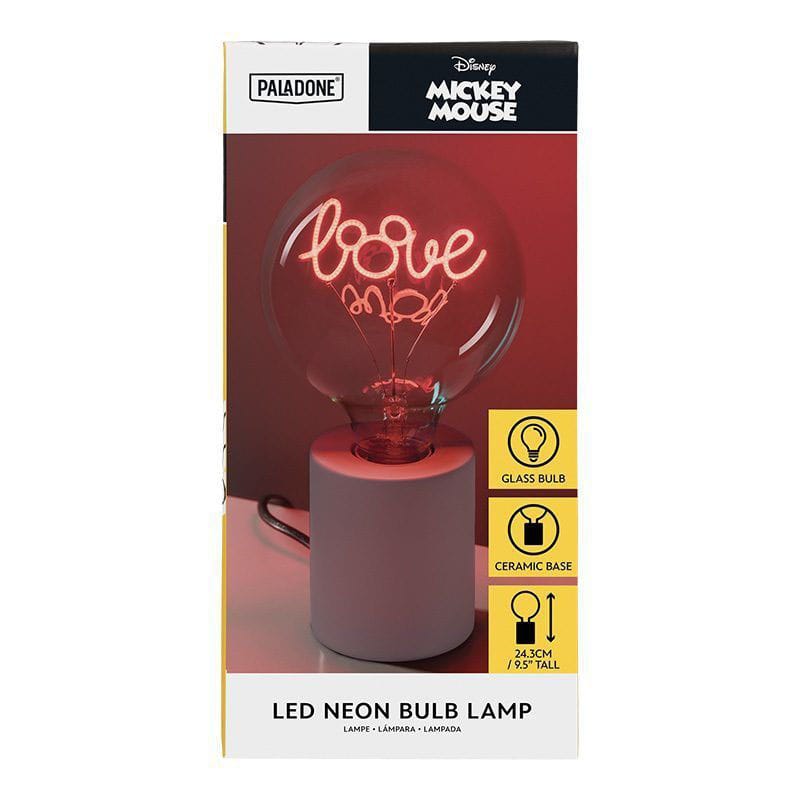 Disney Neon LED Bulb Mickey Mouse