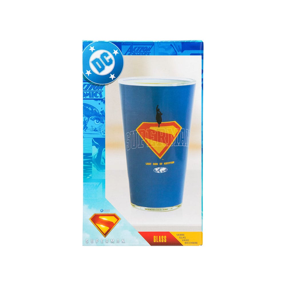 DC Comics Pint Glass Superman