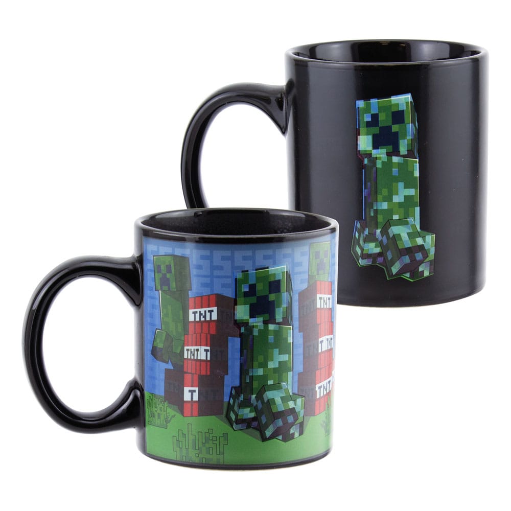 Minecraft Heat Change Mug Creeper