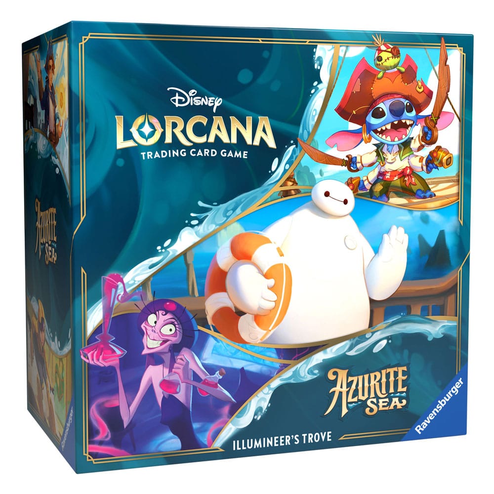 Disney Lorcana TCG Azurite Sea llumineer's Trove English Edition