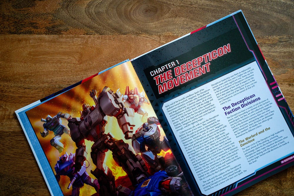 Transformers RPG book Decepticon Directive Sourcebook Englische Version
