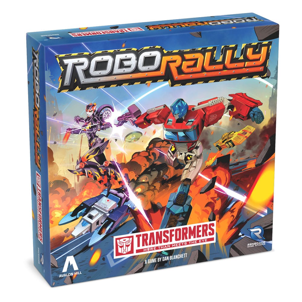 Avalon Hill board game Robo Rally Transformers