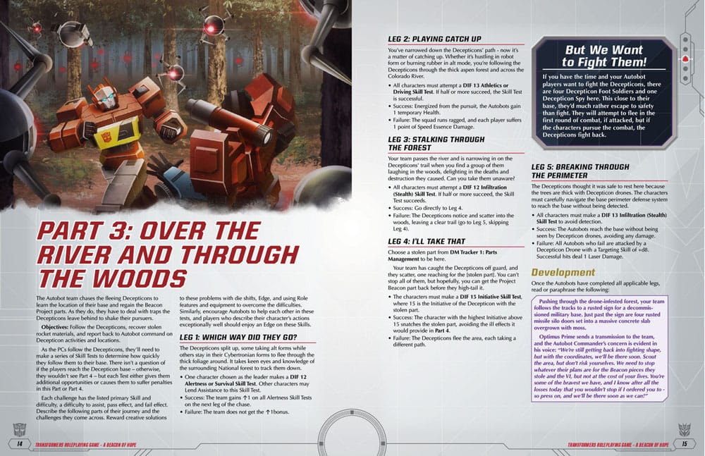 Transformers RPG A Beacon of Hope Adventure & GM Screen Englische Version