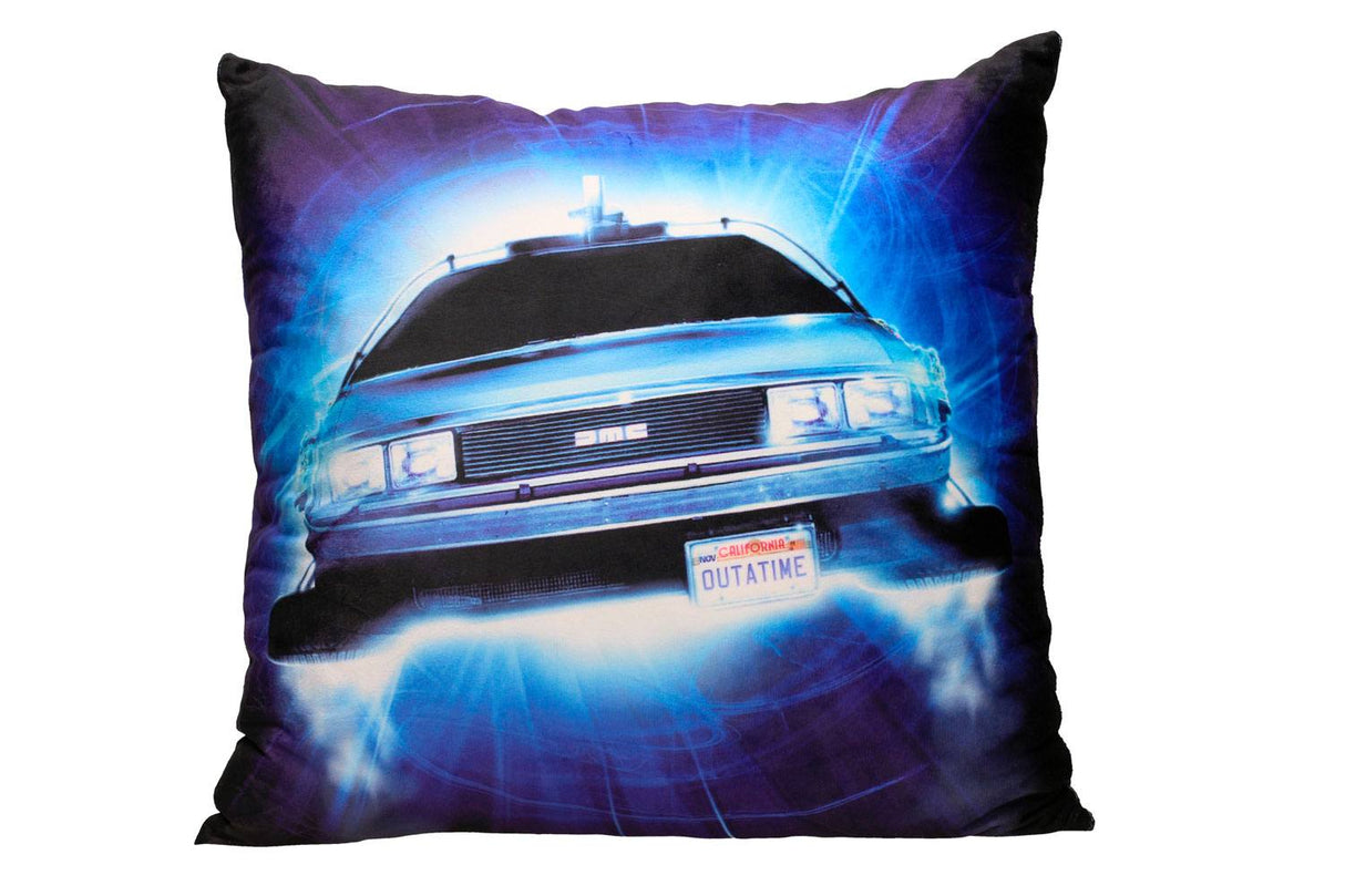 Back to the Future Pillow DeLorean Roads 45 cm