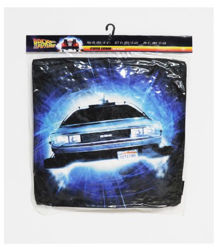 Back to the Future Pillow DeLorean Roads 45 cm