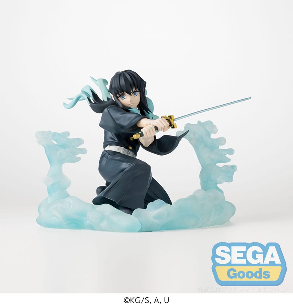 Demon Slayer: Kimetsu no Yaiba Xross Link Anime PVC Statue Muichiro Tokito Hashira Training Arc 11 cm
