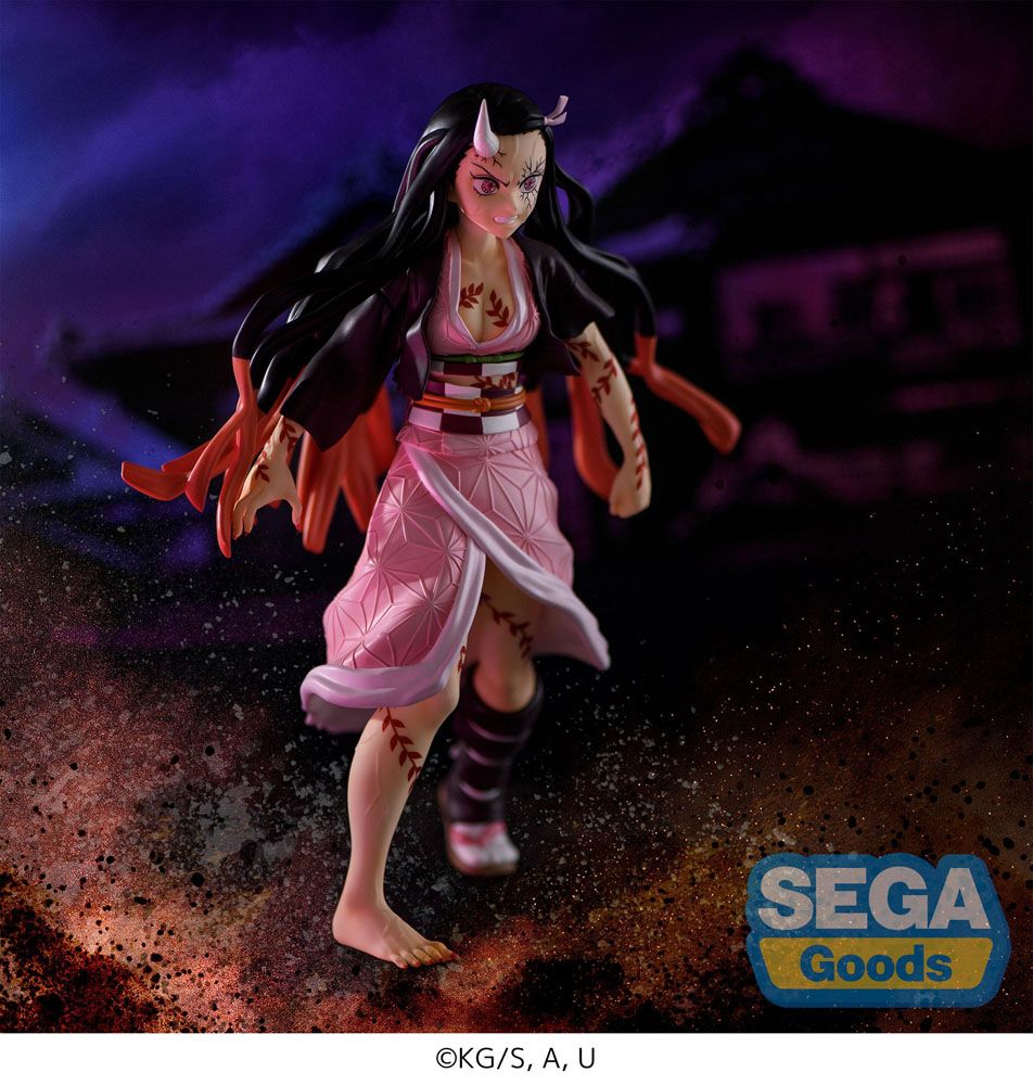 Demon Slayer: Kimetsu no Yaiba Figurizm PVC Statue Nezuko Kamado Demon Form Advancing Ver. 21 cm