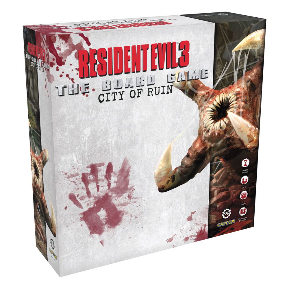 Resident Evil 3 The Board Game Expansion The City of Ruin