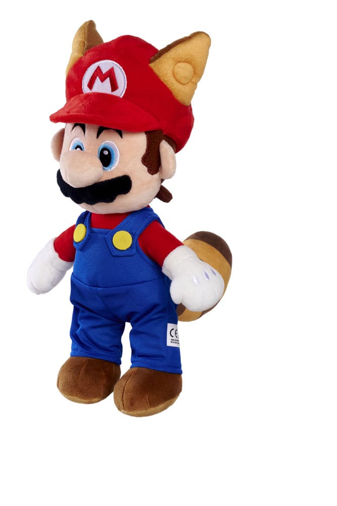 Super Mario Plush Figure Tanuki Mario 30 cm
