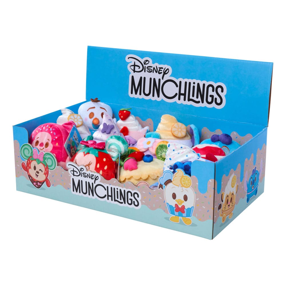 Disney Munchlings Plush Figures Wave 1 & 2 Assortment (12)