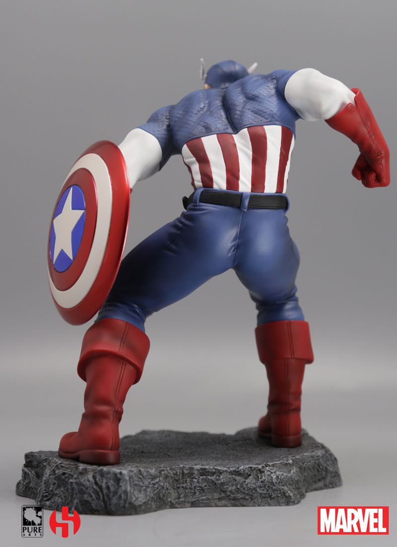 Marvel Comics Civil War Statue 1/8 Captain America 22 cm