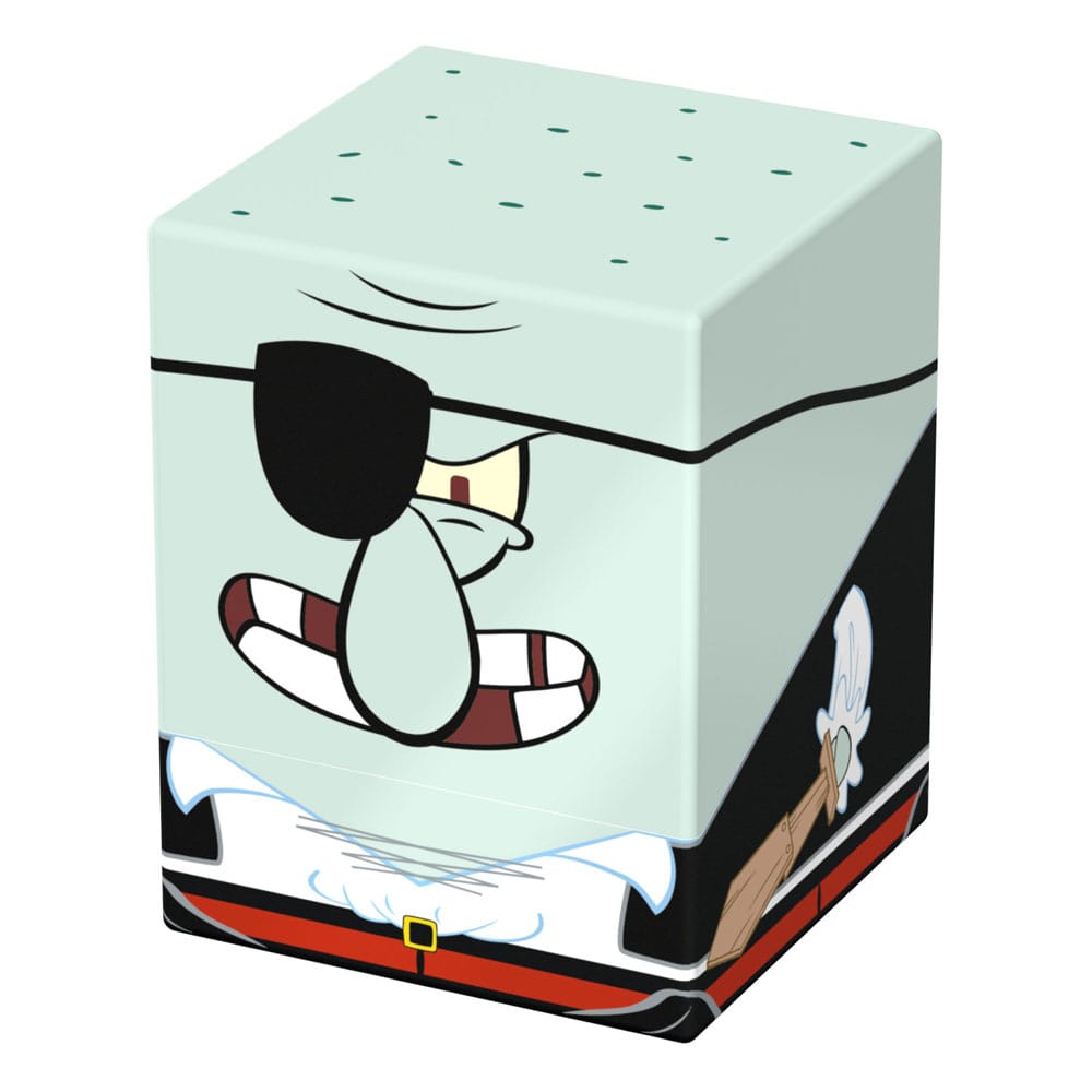 Squaroes' SpongeBob™ Pirate Squidward TCG Card Box - Eco-Friendly Collectible Storage
