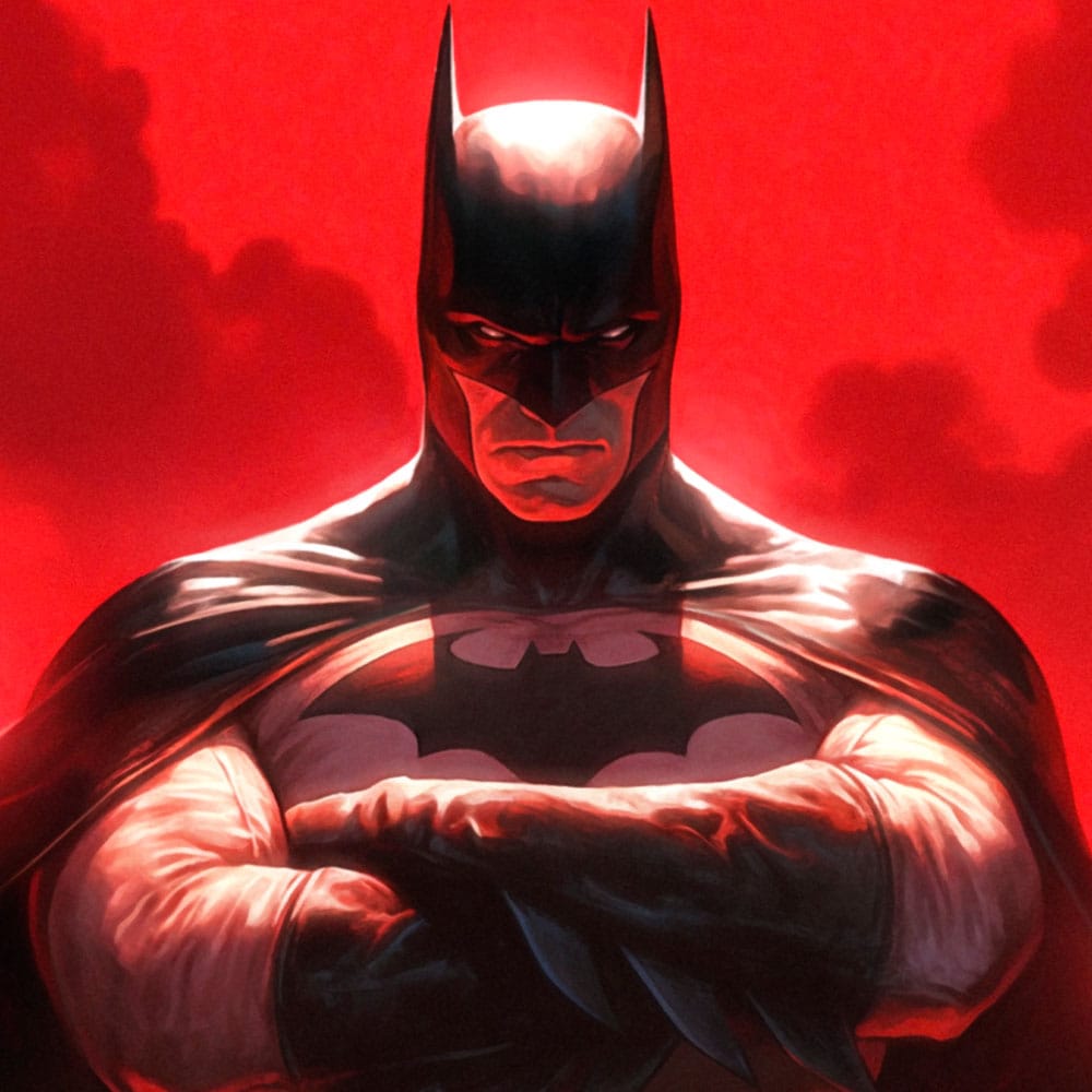 DC Comics Art Print Justice League Trinity: Batman 61 x 41 cm - unframed