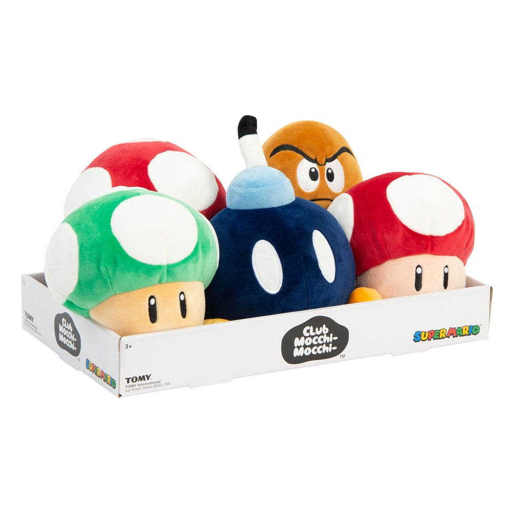 Mario Kart Mocchi-Mocchi Plush Figures Set 1 15 cm Assortment (5)