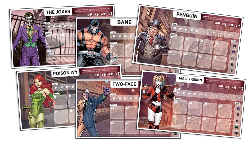 DC Comics Board Game Batman The Savior of Gotham City