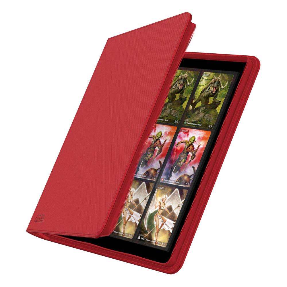 Ultimate Guard Zipfolio 480 24-Pocket Xenoskin - Red