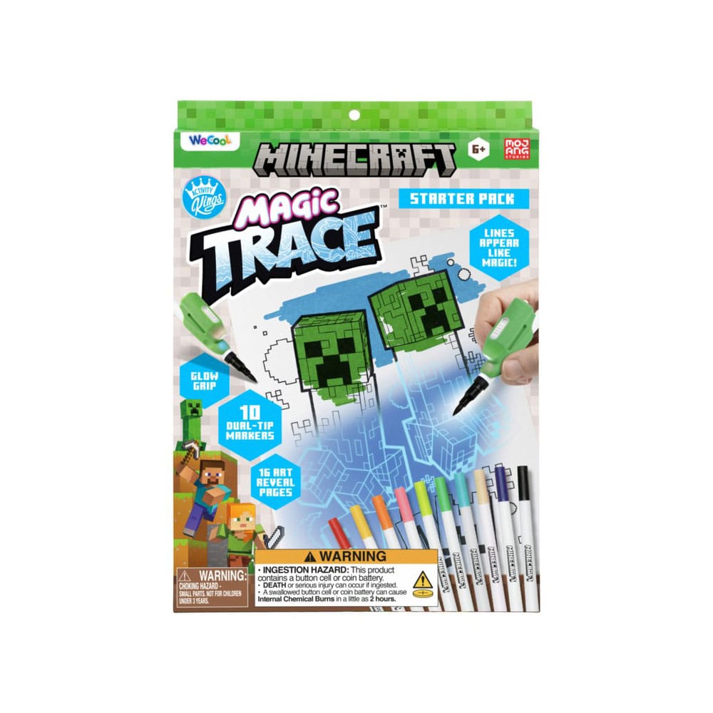 Minecraft Invisible Writers Magic Trace Starter pack and refills