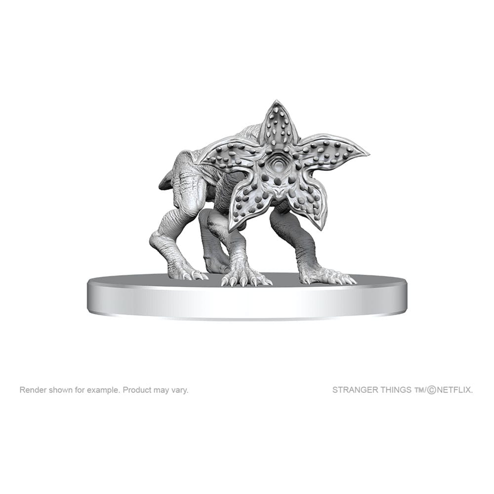 Stranger Things Unpainted Miniatures Demodogs