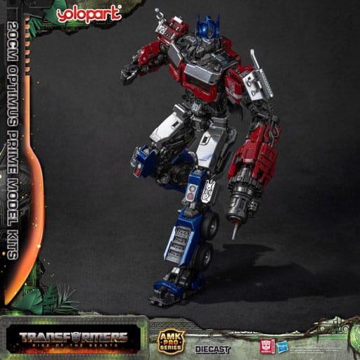 Transformers: Rise of the Beasts AMK Pro Series Plastic Model Kit Optimus Prime (Oversea Version) 20 cm