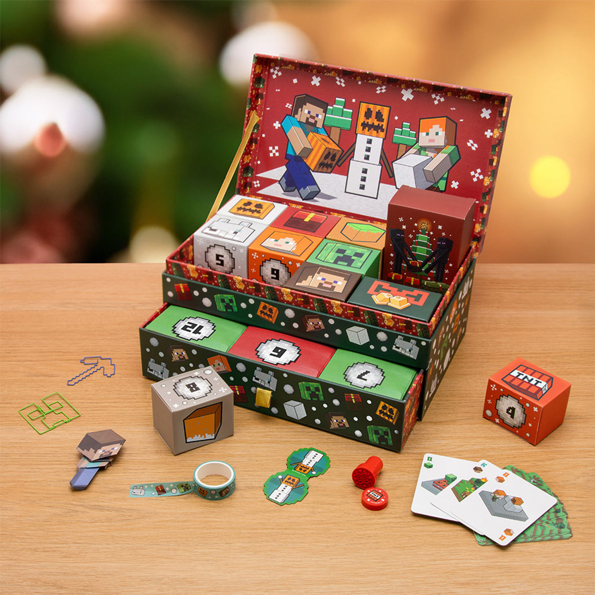Minecraft Advent Calendar Keepsake Box Advent Calendar