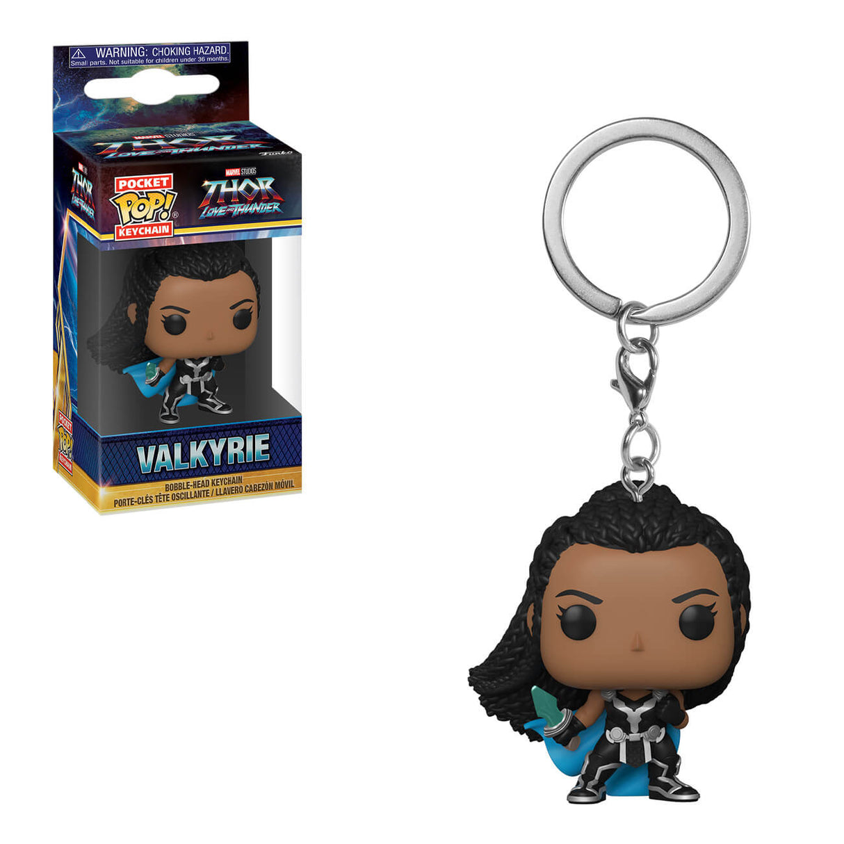 Marvel Thor: Love & Thunder Valkyrie Funko Pop! Vinyl Keychain