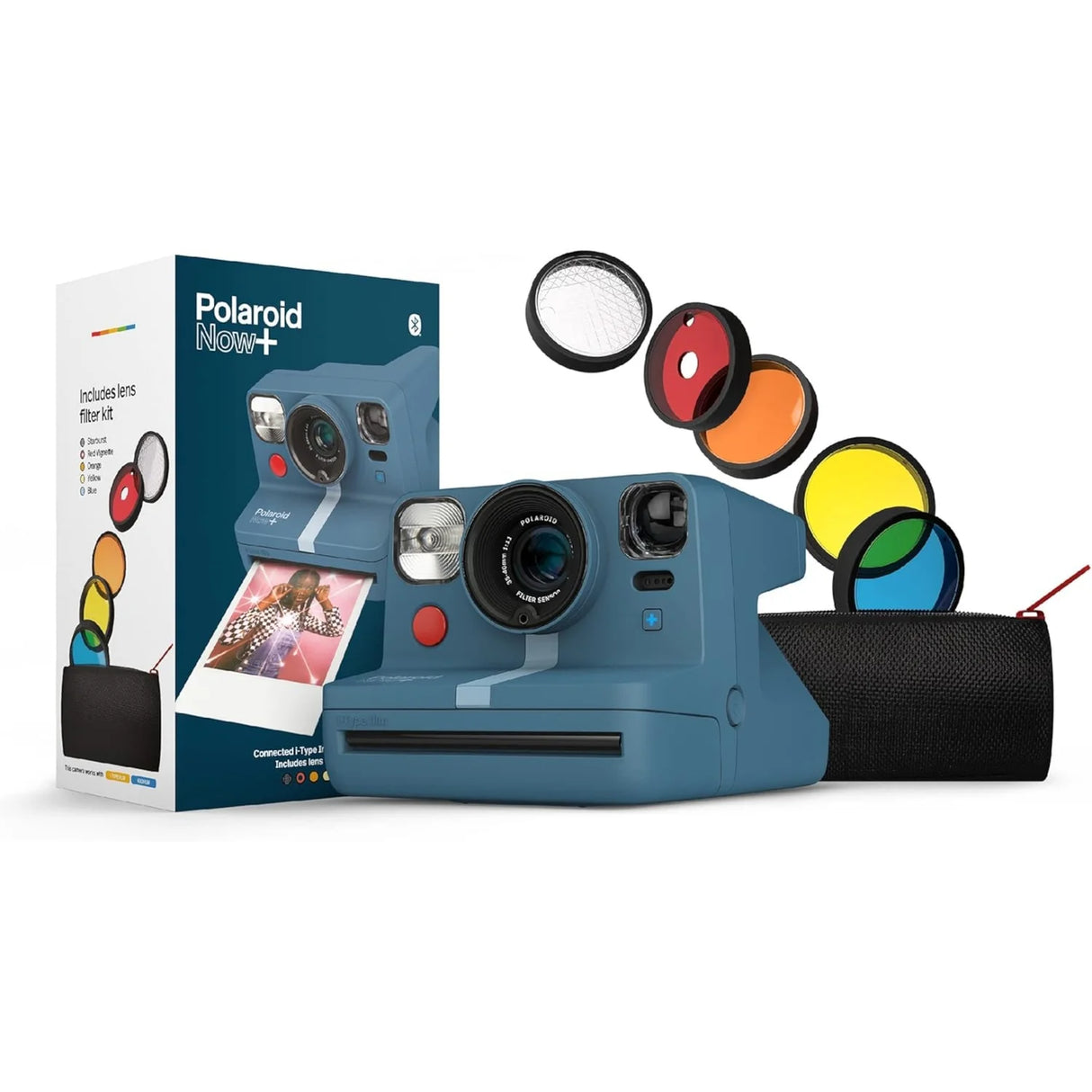 Polaroid Now Instant Camera I-Type - Calm Blue