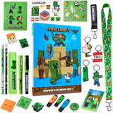 Minecraft Advent Calendar Stationery 24 Day