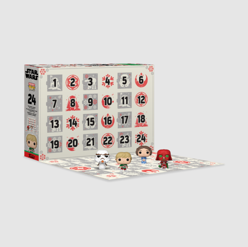 Star Wars Holiday Funko Pop! Advent Calendar 2022 Star Wars Holiday Funko Pop!
