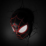 Marvel 3D LED Light Spider-Man Miles Morales Face 3D